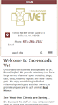 Mobile Screenshot of bellevuecrossroadsvet.com